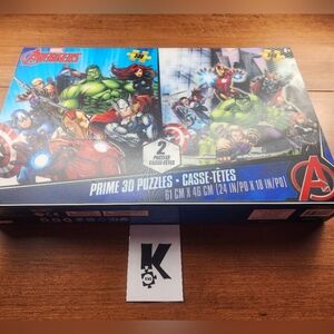 Marvel Avengers - (2x Puzzles Set)